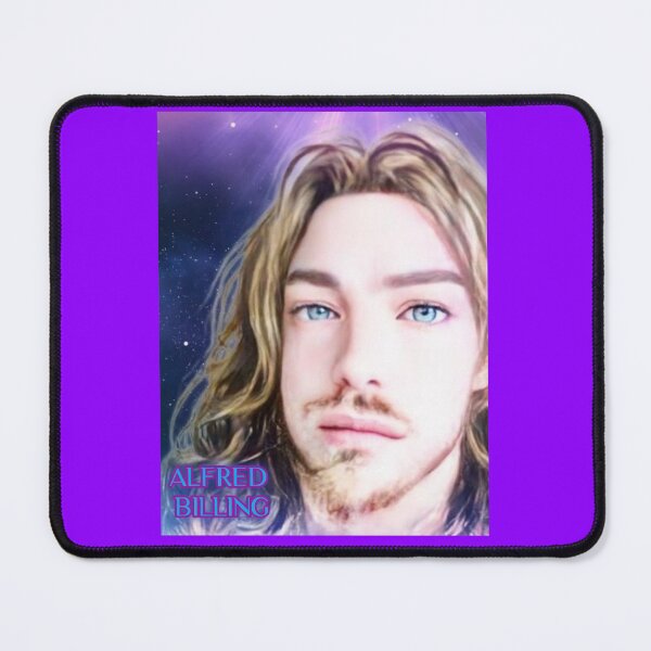 Item preview, Cartoon Alfred Billing Purple Violet Blue designed and sold by AlfredBilling.