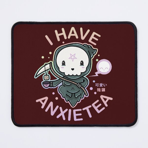 Item preview, I Have Anxietea - Kawaii Grim Tea Pastel Goth designed and sold by Frankbelcher343.
