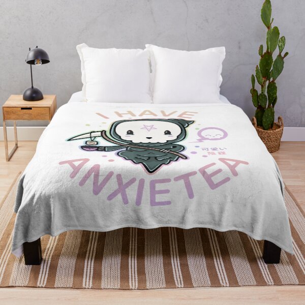 Item preview, I Have Anxietea - Kawaii Grim Tea Pastel Goth designed and sold by Frankbelcher343.