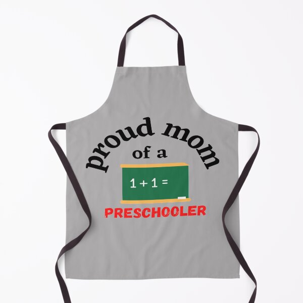Item preview, proud mom of a preschooler, gray background designed and sold by Jessi-Sketches.