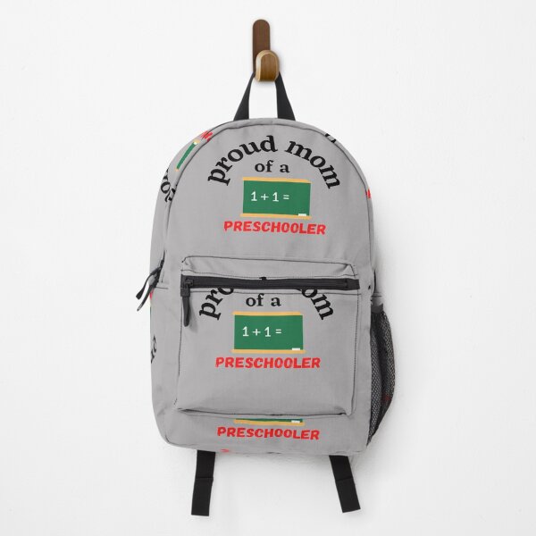 Item preview, proud mom of a preschooler, gray background designed and sold by Jessi-Sketches.