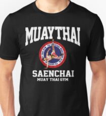 CARTWHEEL KICK PK SAENCHAI MUAY THAI BOXING GYM LUMPINEE CHAMPION Unisex T-Shirt
