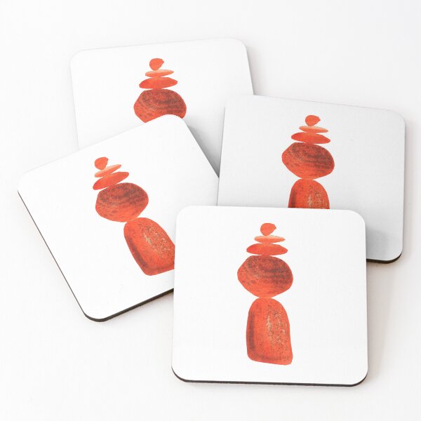 Item preview, Paper Scissors Rock #6, Original paper collage zen artwork designed and sold by MuddleLark.