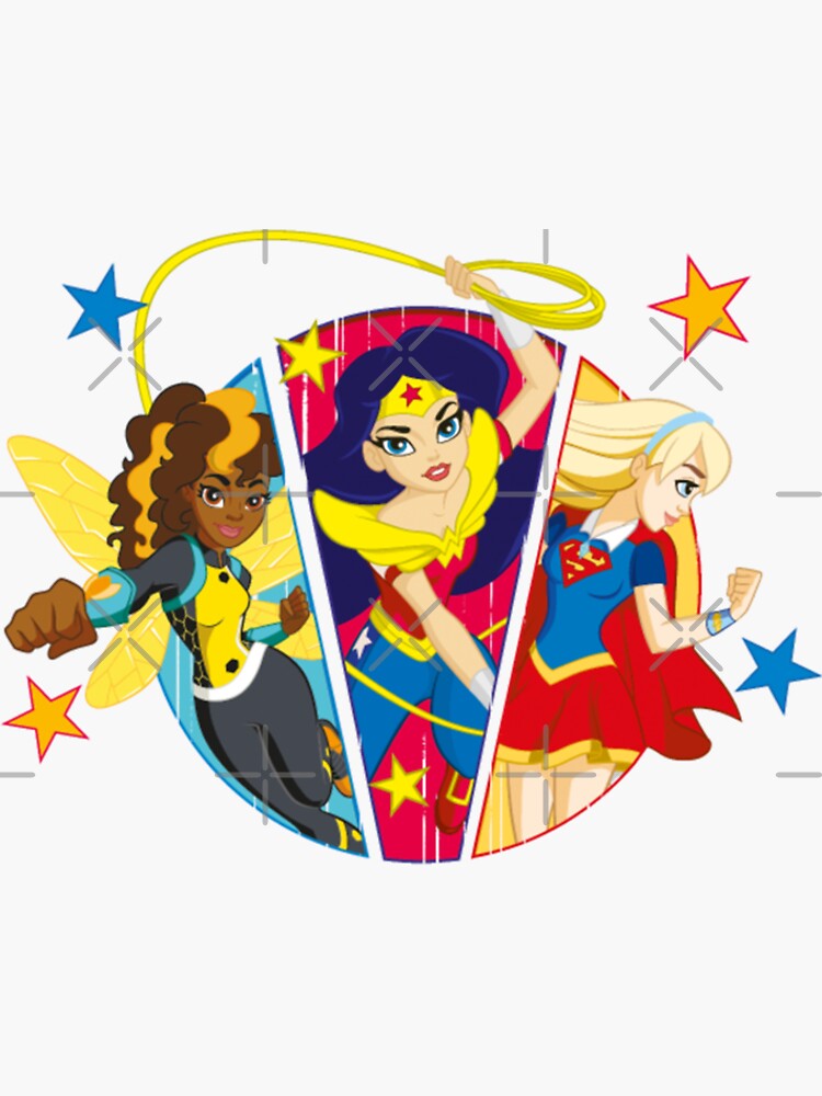 Super Hero Girls Sticker for Sale by SuperGirlhero