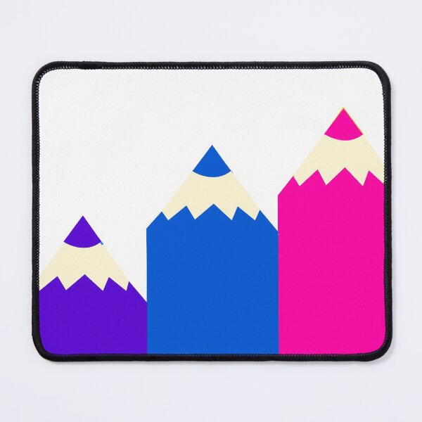 Item preview, Bisexual Pencil Crayons Pride Flag designed and sold by HarveyHandcraftsandDesigns.