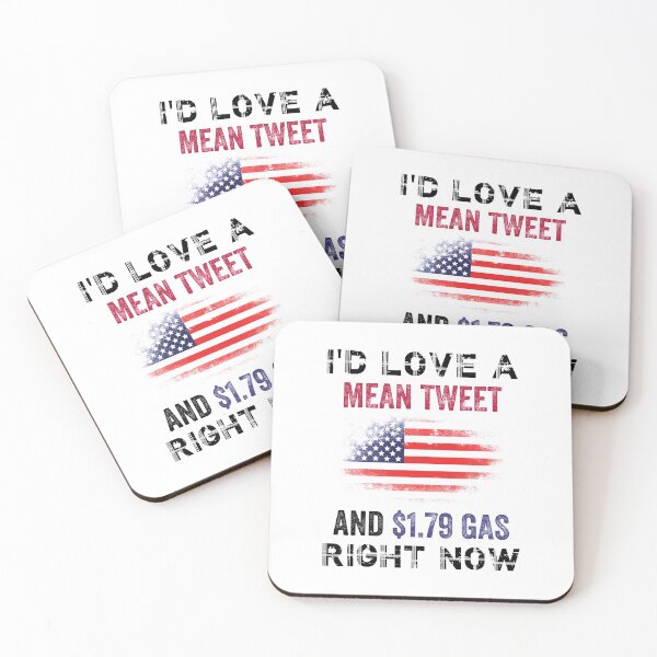Item preview, I'd love a mean tweet Funny Political Anti Biden #lightbackground designed and sold by Happy-PrintZ.