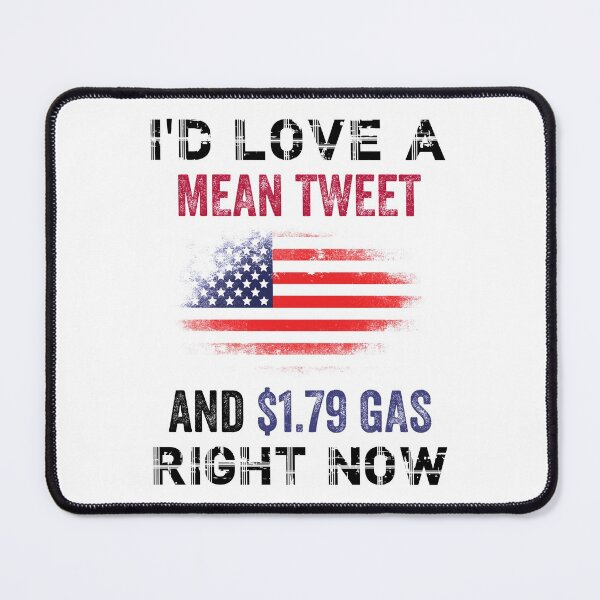 Item preview, I'd love a mean tweet Funny Political Anti Biden #lightbackground designed and sold by Happy-PrintZ.