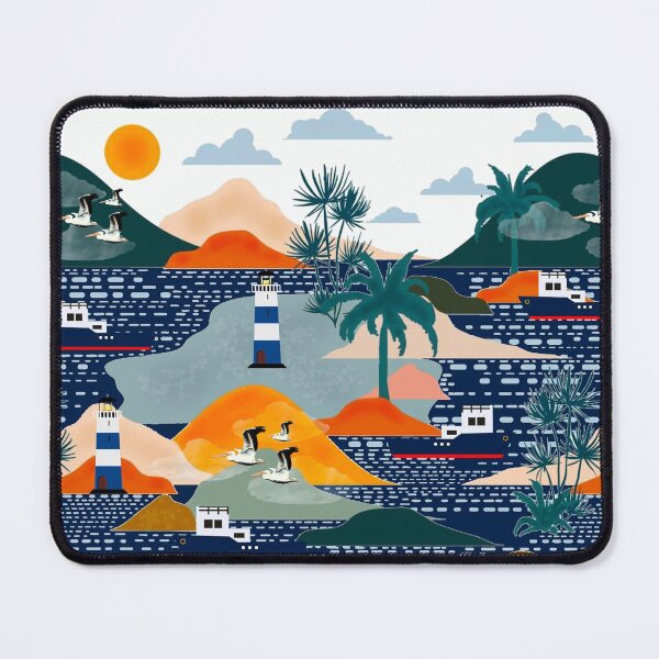 Item preview, Tropical Landscape Pattern  designed and sold by MarcSabuncu.