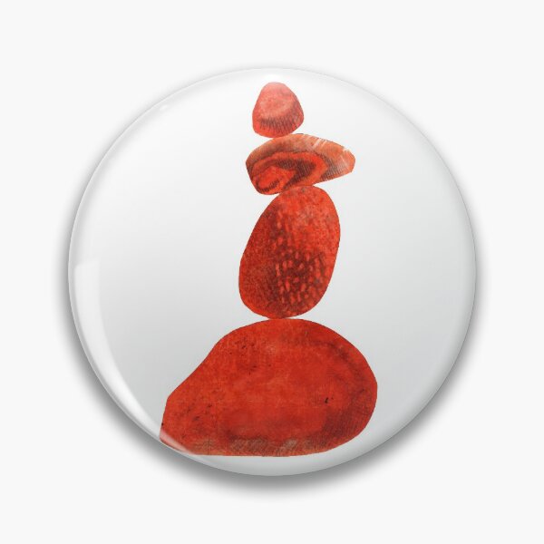 Item preview, Paper Scissors Rock #7, Original paper collage zen artwork designed and sold by MuddleLark.