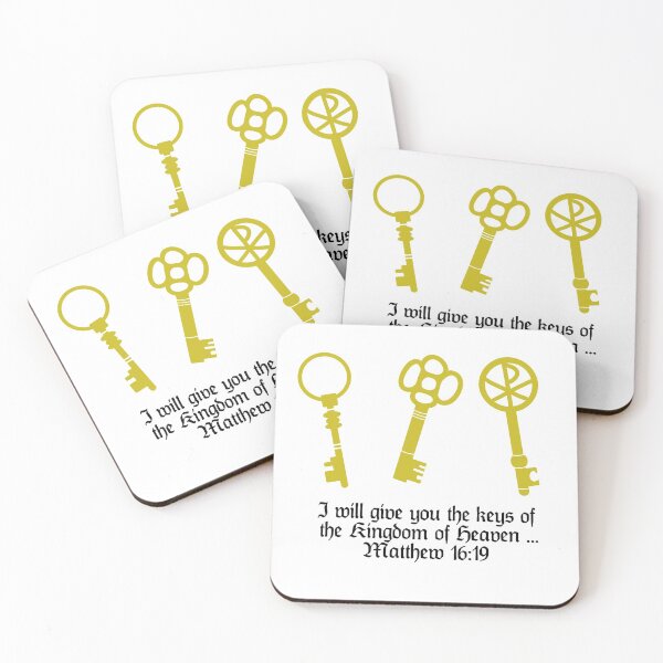 Item preview,  Skeleton Keys to Kingdom (Matthew 16:19) designed and sold by TheCatholicLady.