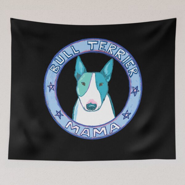 Item preview, Preppy Art, Bull Terrier, Bull Terrier Mama Long Sleeve  designed and sold by GerdaShop.