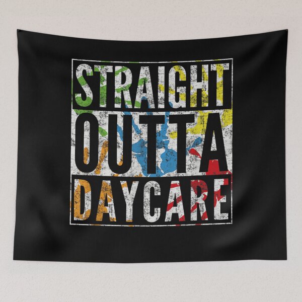 Item preview, Kids Straight Outta Daycare Fun Child Graduation Tee  designed and sold by GiselleShop.