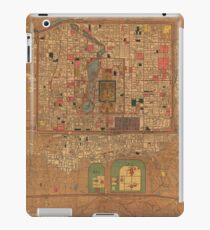 Vintage Map of Beijing China (1914) iPad Case/Skin