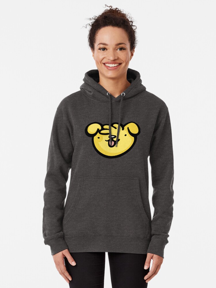yellow happy hoodie