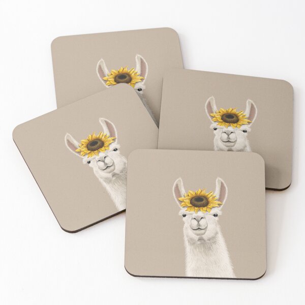 Item preview, Cute Sunflower Llama designed and sold by Luan Huynh.