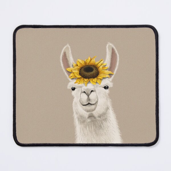 Item preview, Cute Sunflower Llama designed and sold by Luan Huynh.