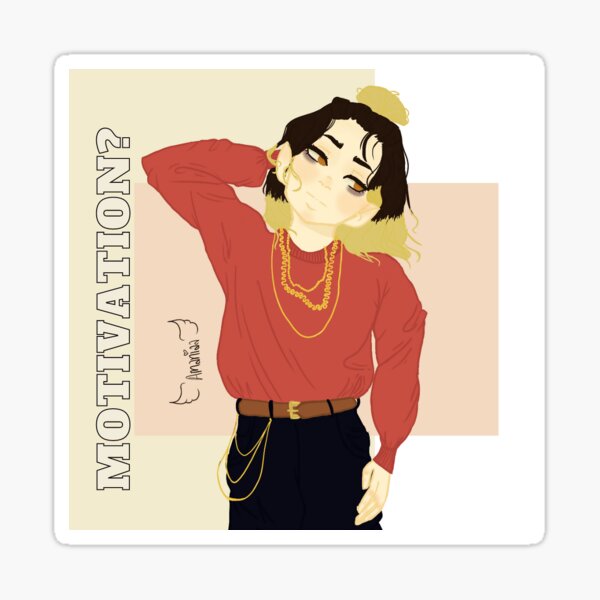 Item preview, Kenma Motivation Pose Drawing designed and sold by D0mbAngel.