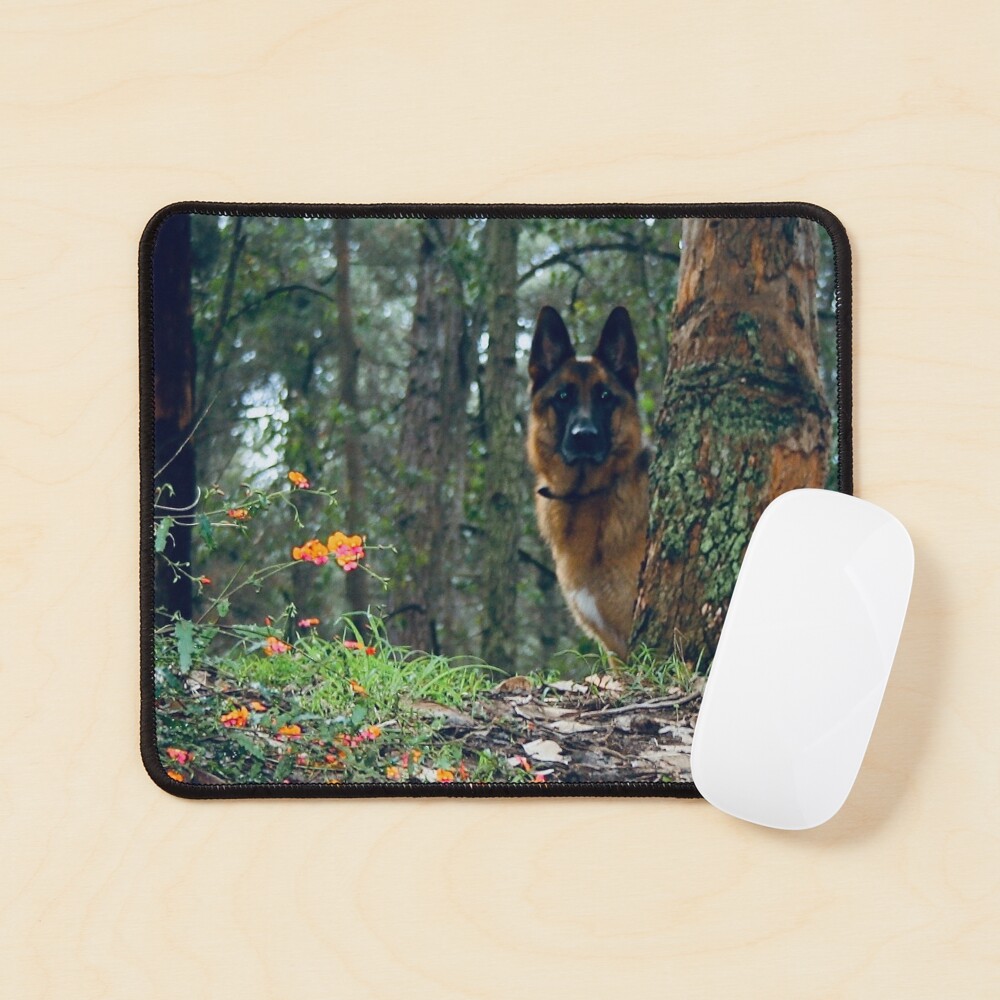 Odog German Shepherd Walks Fairy Forest Jigsaw Puzzle by Peek