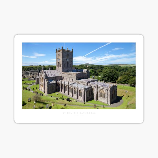 St David's Cathedral Sticker