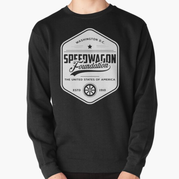 Speedwagon Foundation Retro Shirt Pullover Sweatshirt