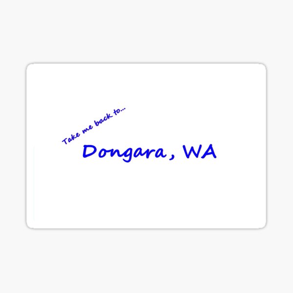 Item preview, Take me back to Dongara WA designed and sold by Crom1957.