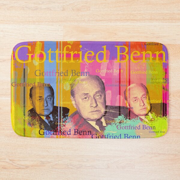 Item preview, Gottfried Benn Portrait, famous German poet doctor designed and sold by Mauswohn.