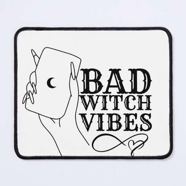 Item preview, Bad witch vibes - Funny Halloween designed and sold by Hoetoons.