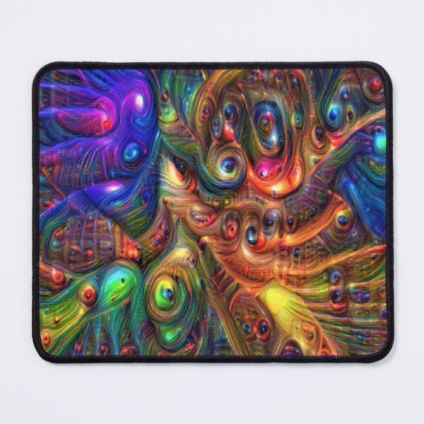 Item preview, trippy vibrant colour rainbow design designed and sold by BelAnnGrey.