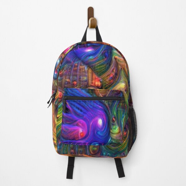 Item preview, trippy vibrant colour rainbow design designed and sold by BelAnnGrey.
