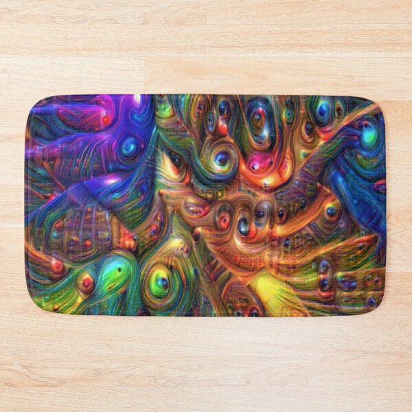 Item preview, trippy vibrant colour rainbow design designed and sold by BelAnnGrey.