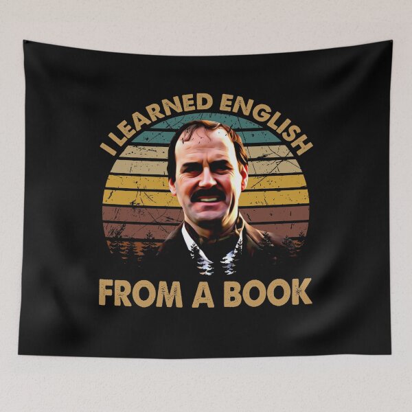Item preview, I Learned English From A Book - Vintage Fawlty Arts Towers TV Series Design designed and sold by KrystinGloria9.