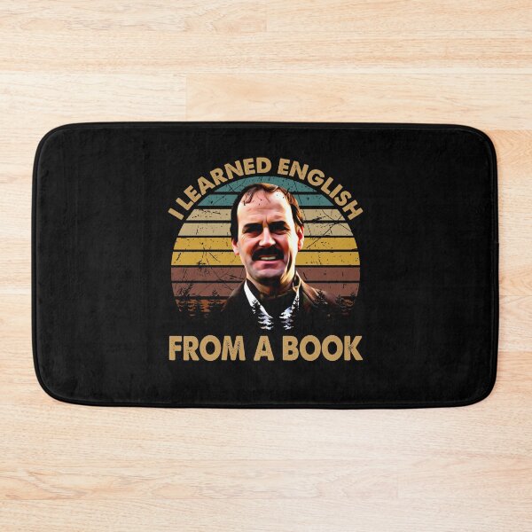 Item preview, I Learned English From A Book - Vintage Fawlty Arts Towers TV Series Design designed and sold by KrystinGloria9.