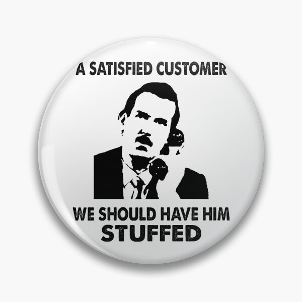 Item preview, Graphic Fawlty Arts Towers TV Series - A Satisfied Customer designed and sold by KrystinGloria9.