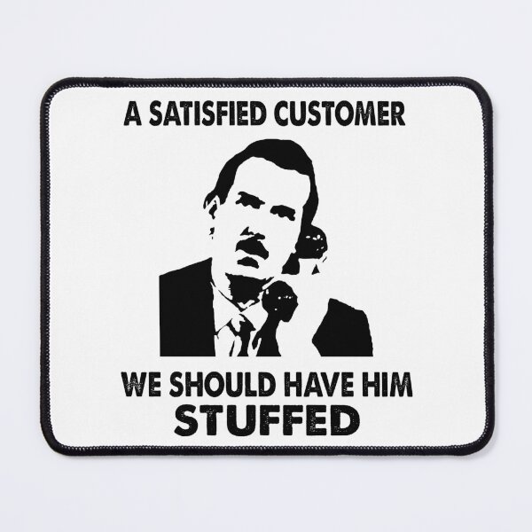 Item preview, Graphic Fawlty Arts Towers TV Series - A Satisfied Customer designed and sold by KrystinGloria9.