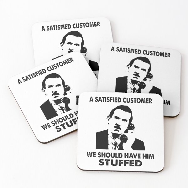 Item preview, Graphic Fawlty Arts Towers TV Series - A Satisfied Customer designed and sold by KrystinGloria9.