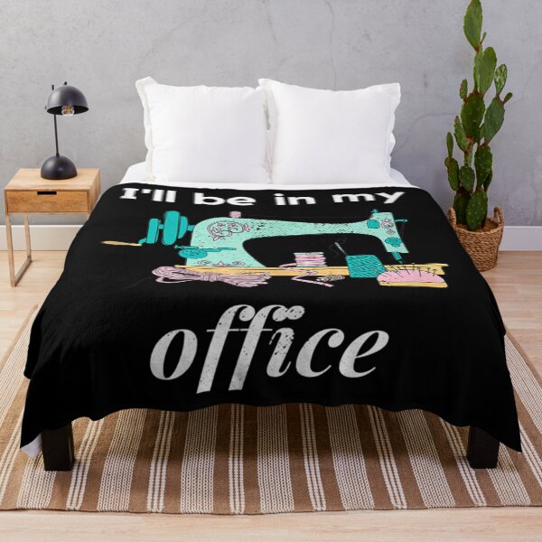 Item preview, Funny I'll Be In My Office Sewing Design Sew Quilters Tank Top designed and sold by DaiShop.