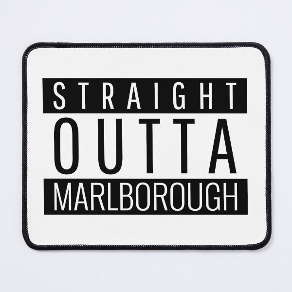 Item preview, Straight Outta Marlborough Massachusetts designed and sold by Teelogic.