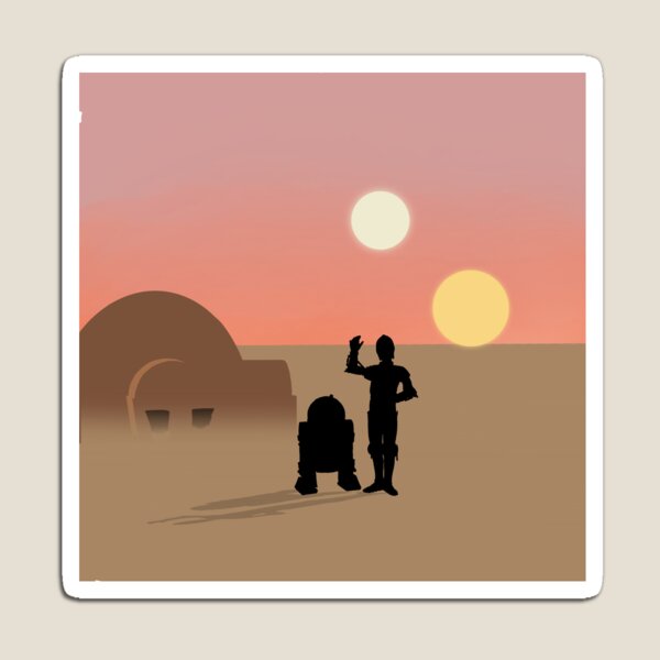 Item preview, Tatooine Square designed and sold by mriley97.