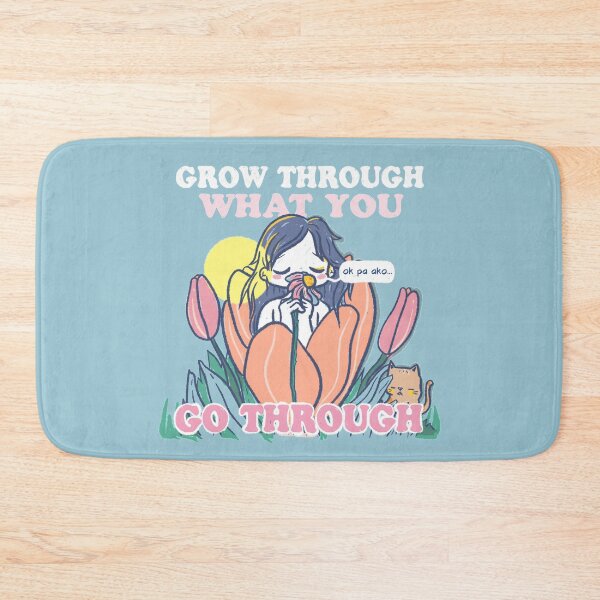 Item preview, GROW THROUGH WHAT YOU GO THROUGH MOTIVATION SAYING designed and sold by aydapadi.