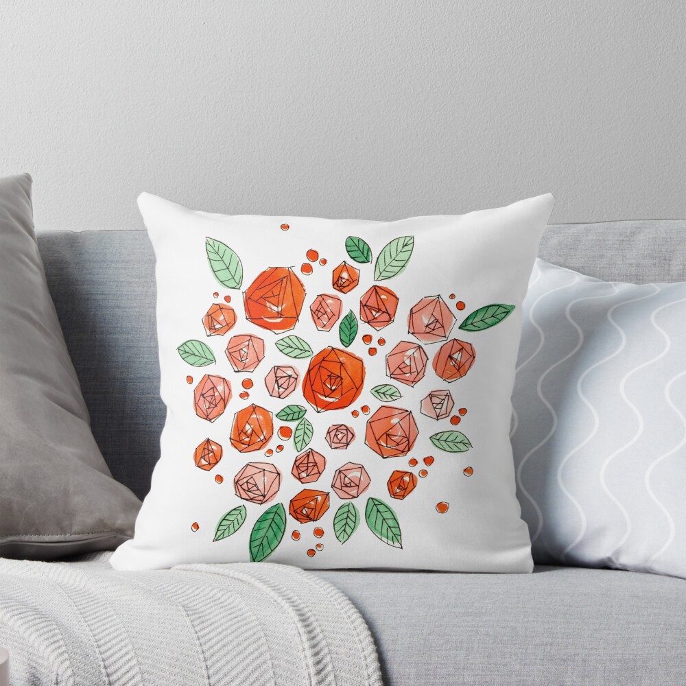 Item preview, Throw Pillow designed and sold by Mariewsart.