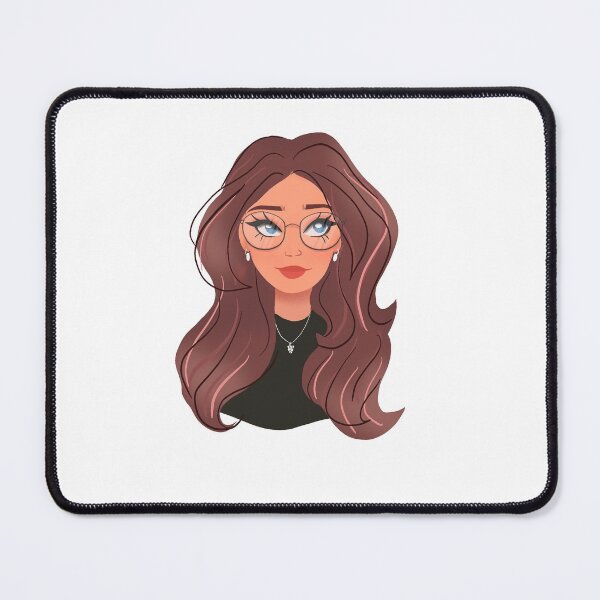 Item preview, Brunette glasses designed and sold by ChriseryMerch.