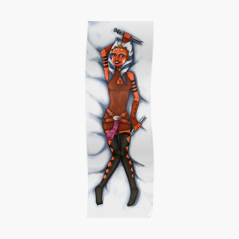 Ahsoka body pillow