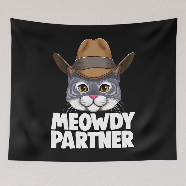 Item preview, Meowdy Cat Partner designed and sold by Bendthetrend.