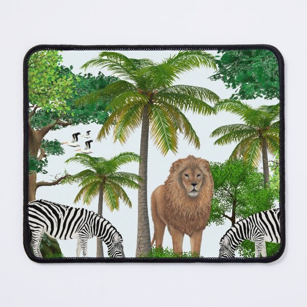 Item preview, Jungle Wildlife Landscape designed and sold by MarcSabuncu.