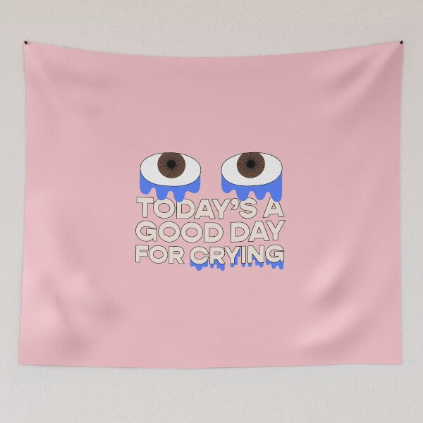 Item preview, TODAY IS A GOOD DAY FOR CRYING-purple designed and sold by Giddygoatthe3rd.
