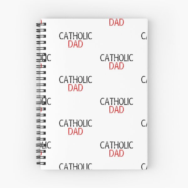Item preview, Catholic Dad : Simple Masculine Black and Red  designed and sold by TheCatholicLady.