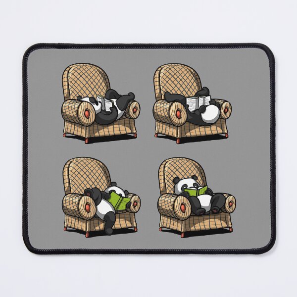 Item preview, Panda Bear Book Reading Poses designed and sold by underheaven.