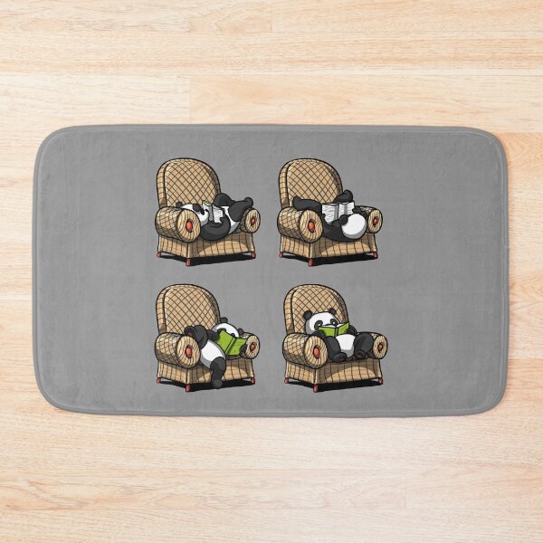 Item preview, Panda Bear Book Reading Poses designed and sold by underheaven.