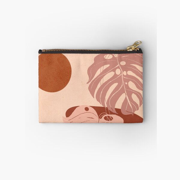 Item preview, Terracotta Monstera Abstract designed and sold by MaiZephyr.