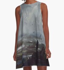 Ashfall A-Line Dress